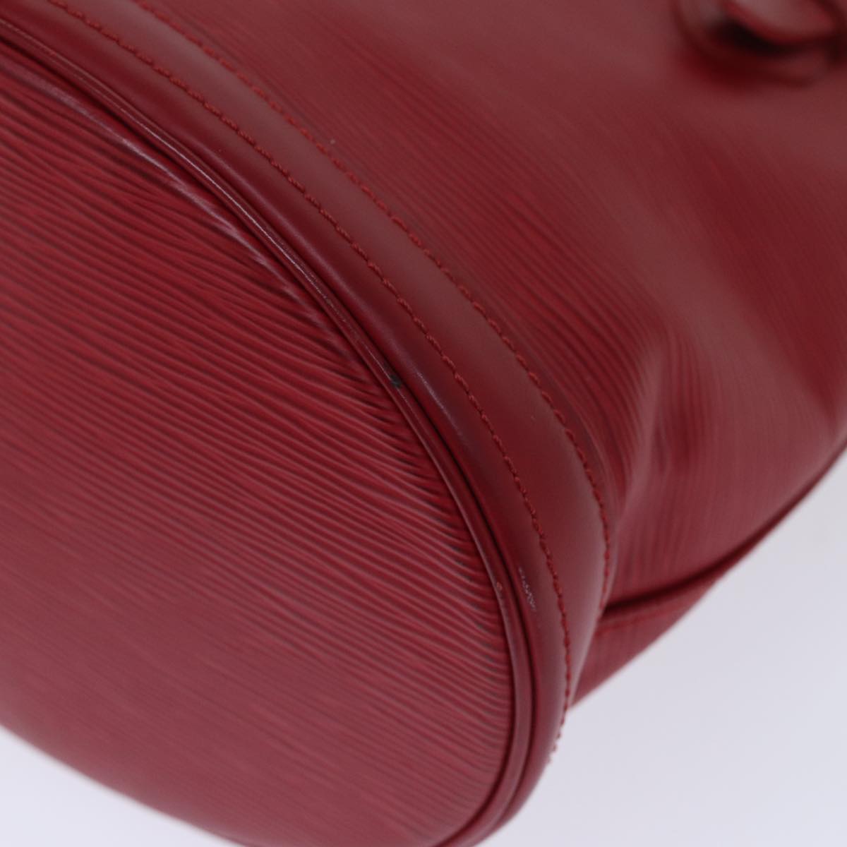 LOUIS VUITTON Epi Bucket PM Shoulder Bag Red M5899E LV 74003