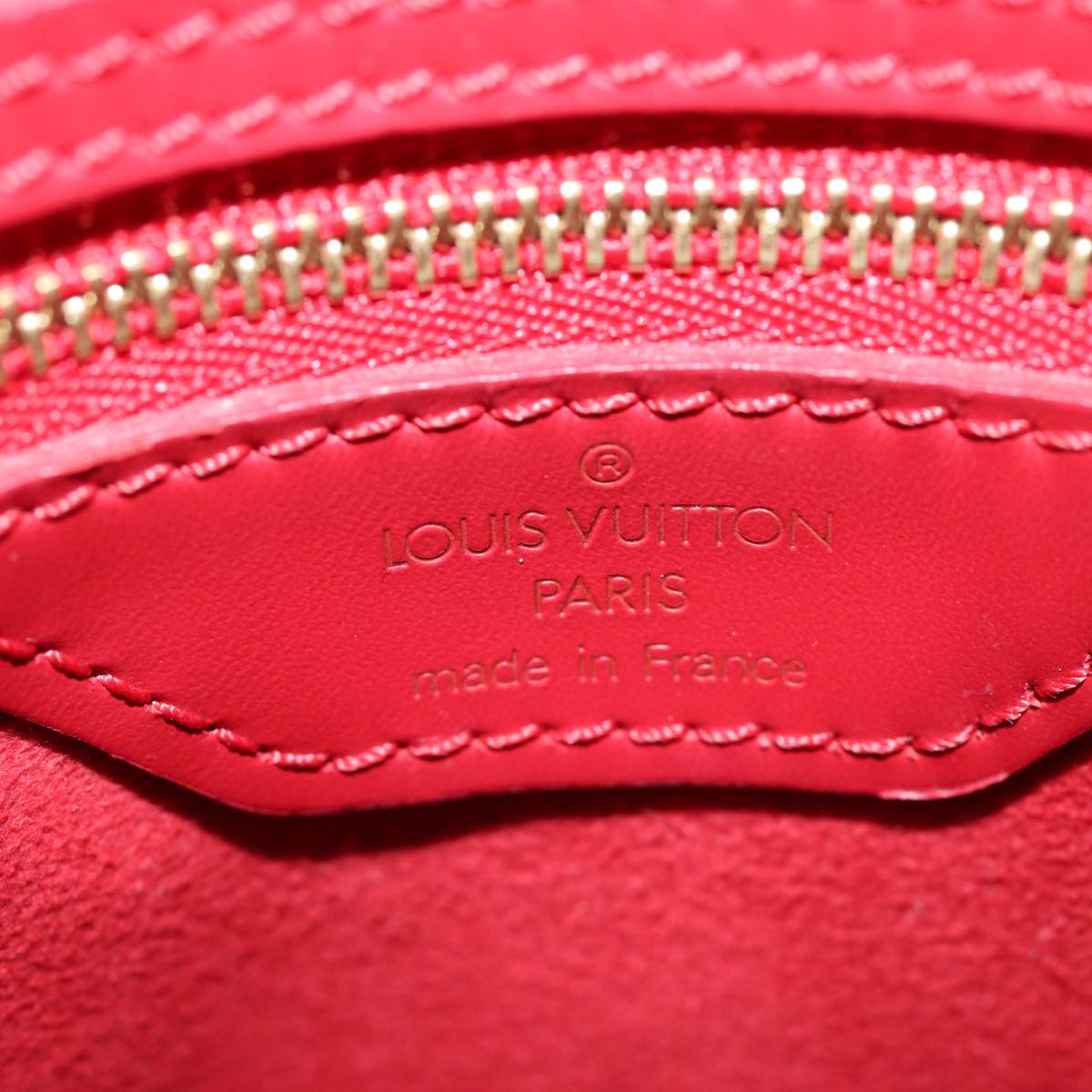 LOUIS VUITTON Epi Bucket PM Shoulder Bag Red M5899E LV 74003