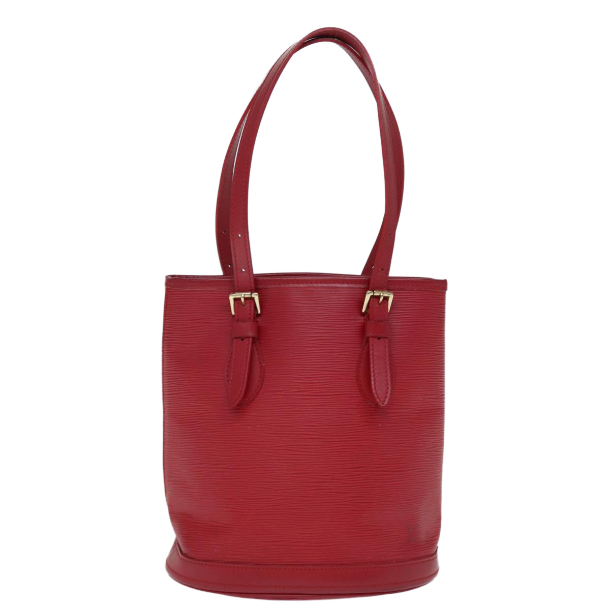 LOUIS VUITTON Epi Bucket PM Shoulder Bag Red M5899E LV 74003