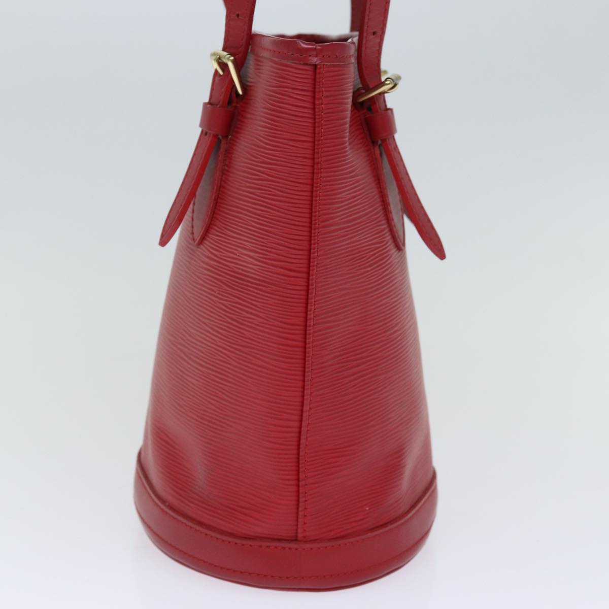 LOUIS VUITTON Epi Bucket PM Shoulder Bag Red M5899E LV 74003