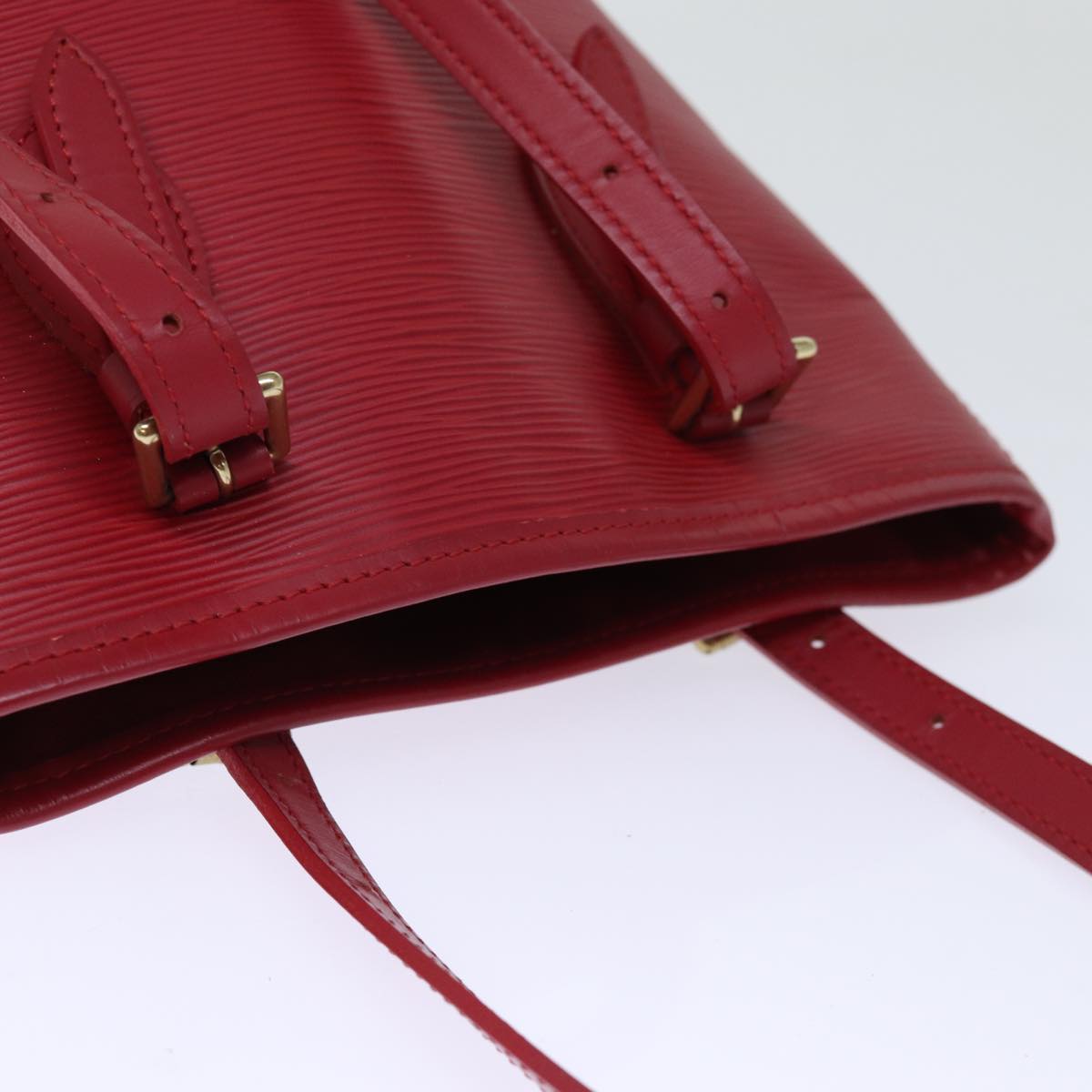 LOUIS VUITTON Epi Bucket PM Shoulder Bag Red M5899E LV 74003