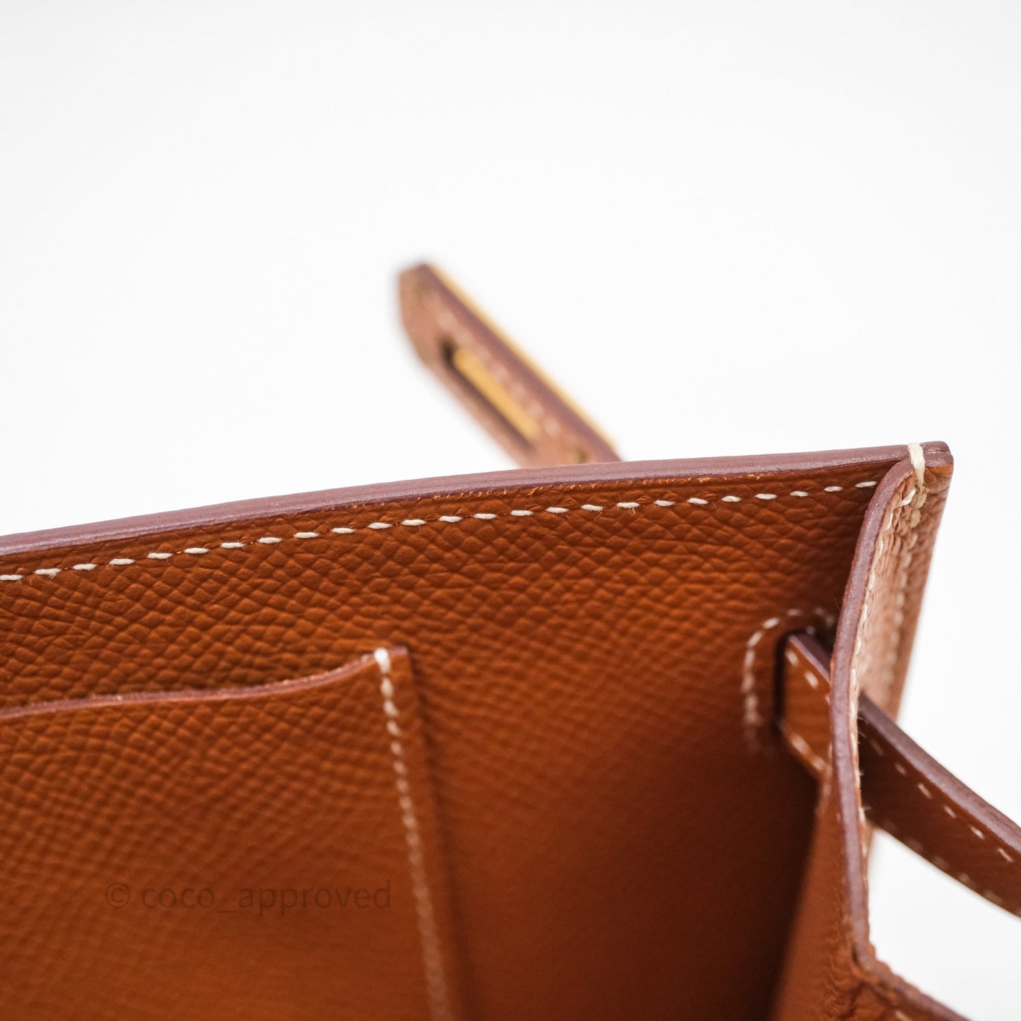 Hermès Kelly To Go Wallet Gold 37 Epsom Gold Hardware