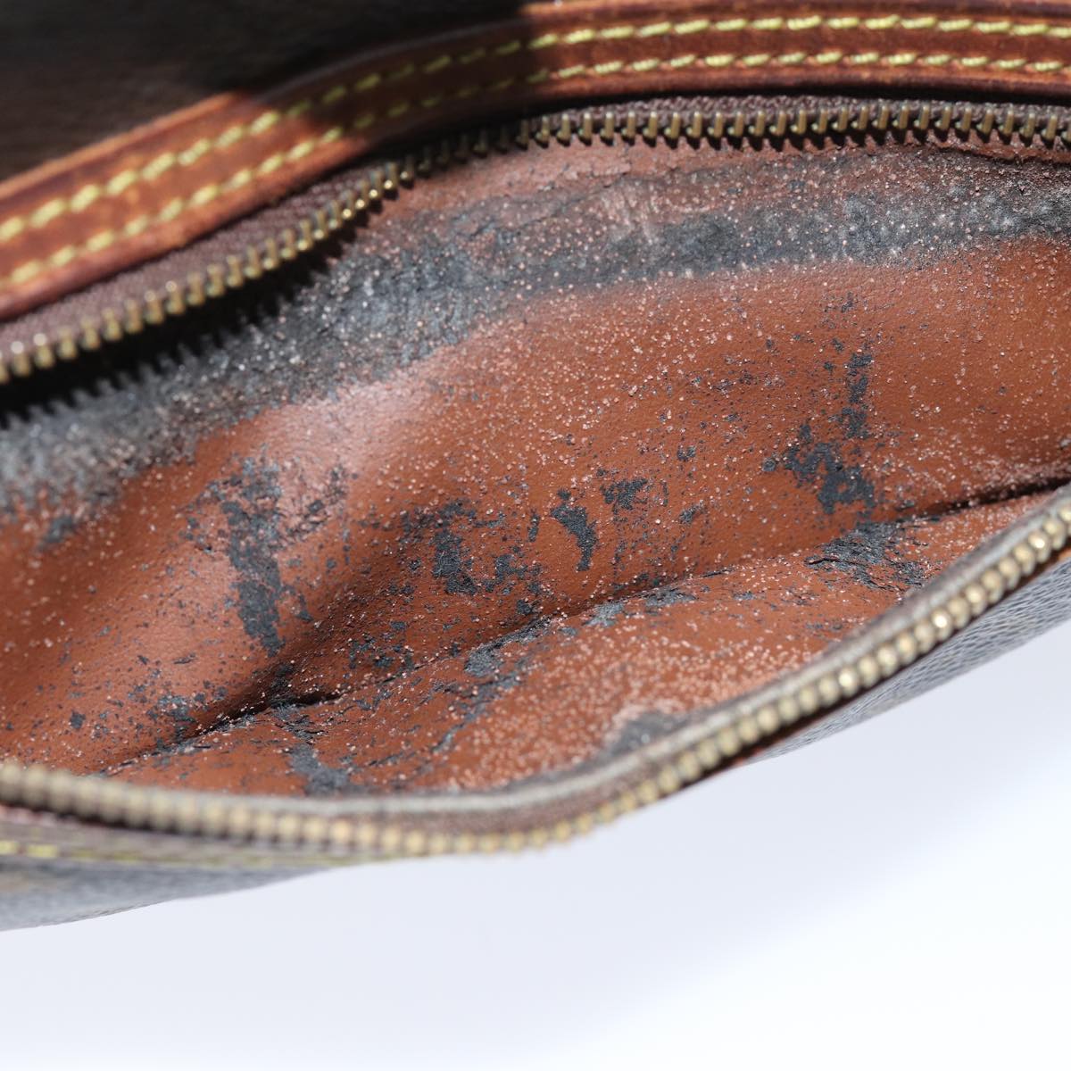 LOUIS VUITTON Monogram Marly Dragonne GM Clutch Bag M51825 LV 74033