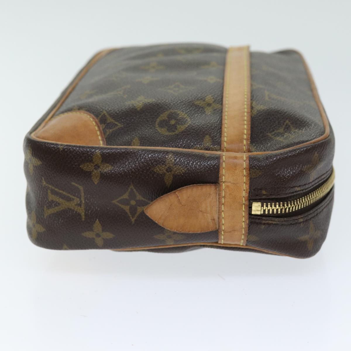 LOUIS VUITTON Monogram Compiegne 28 Clutch Bag M51845 LV 74054