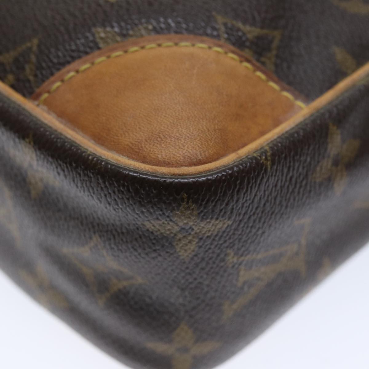 LOUIS VUITTON Monogram Compiegne 28 Clutch Bag M51845 LV 74054