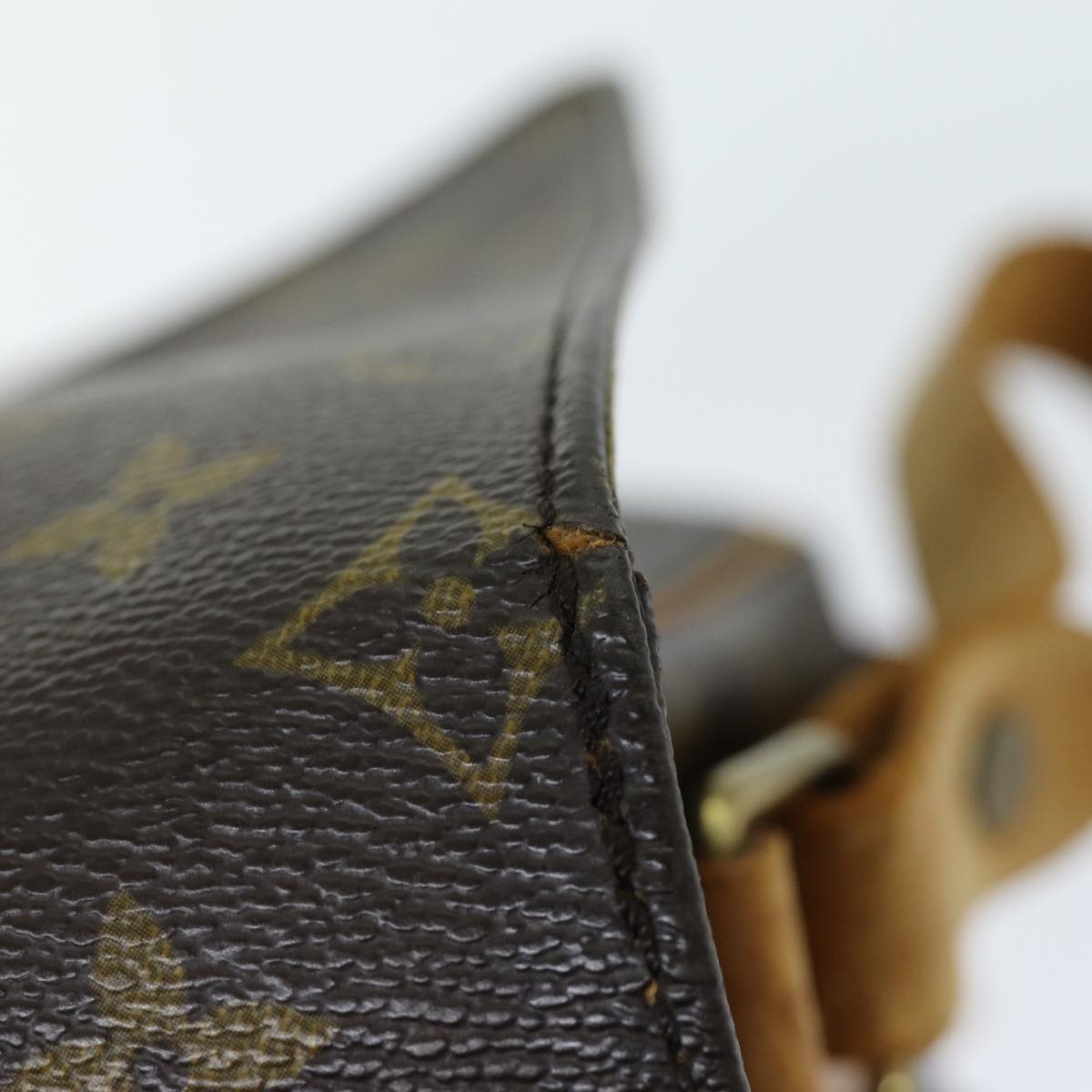 LOUIS VUITTON Monogram Cartouchiere GM Shoulder Bag M51252 LV 74063