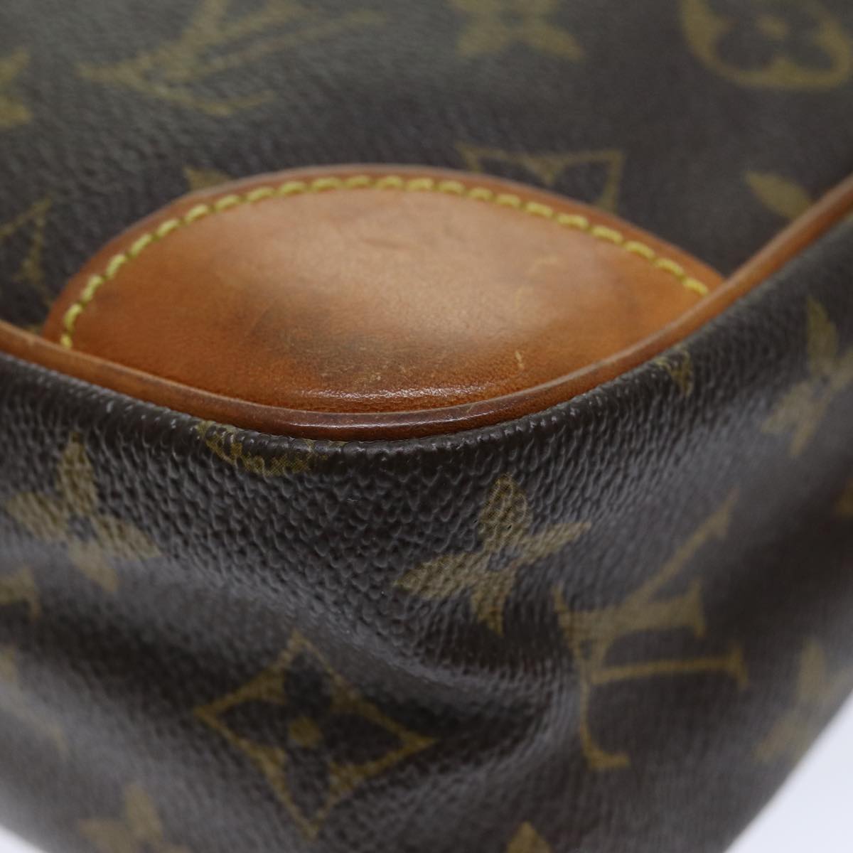 LOUIS VUITTON Monogram Compiegne 28 Clutch Bag M51845 LV 74064