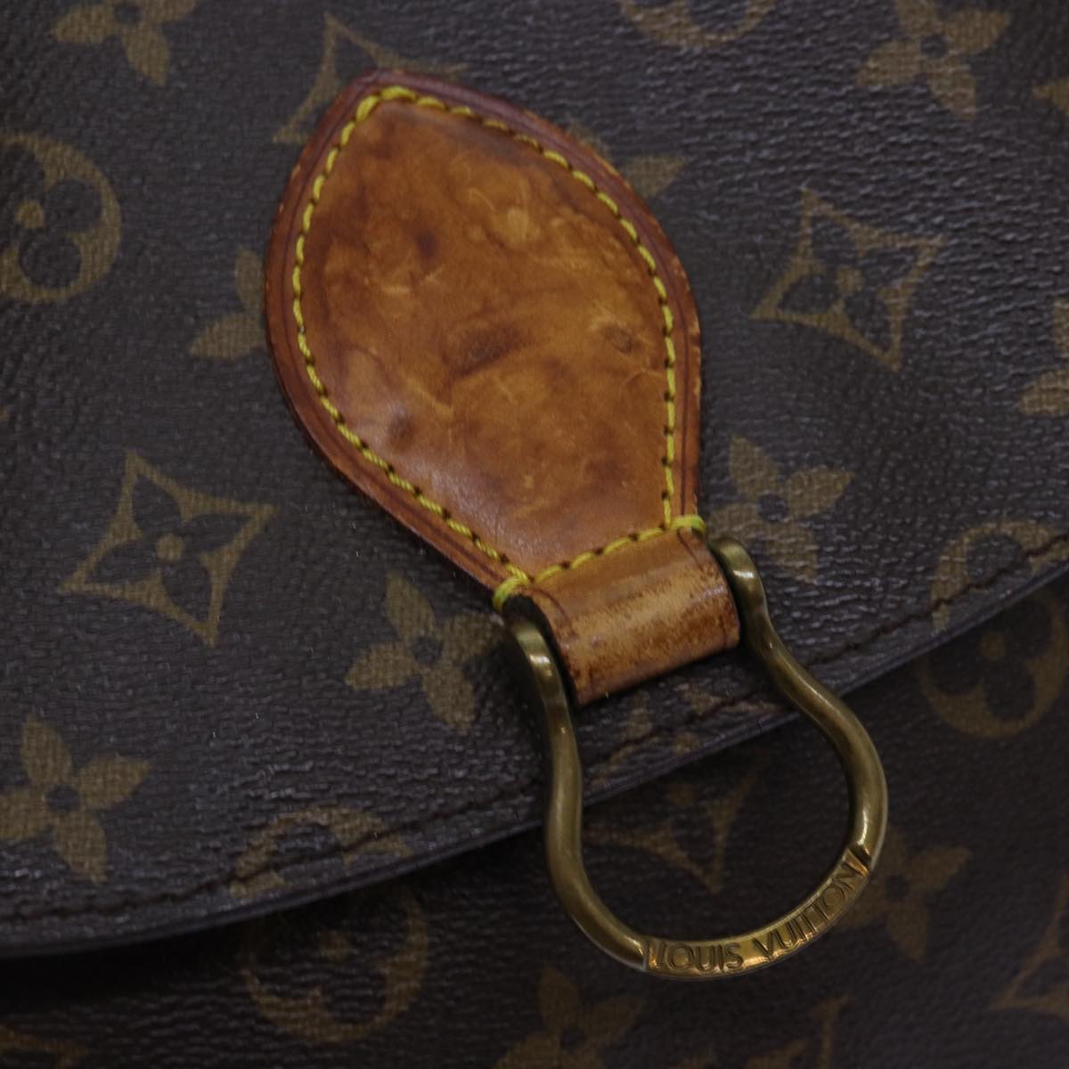 LOUIS VUITTON Monogram Saint Cloud GM Shoulder Bag M51242 LV 74069
