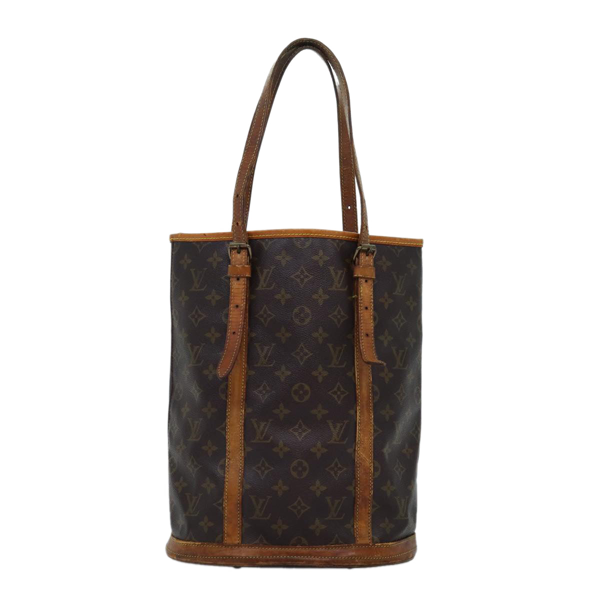 LOUIS VUITTON Monogram Bucket GM Shoulder Bag M42236 LV 74078