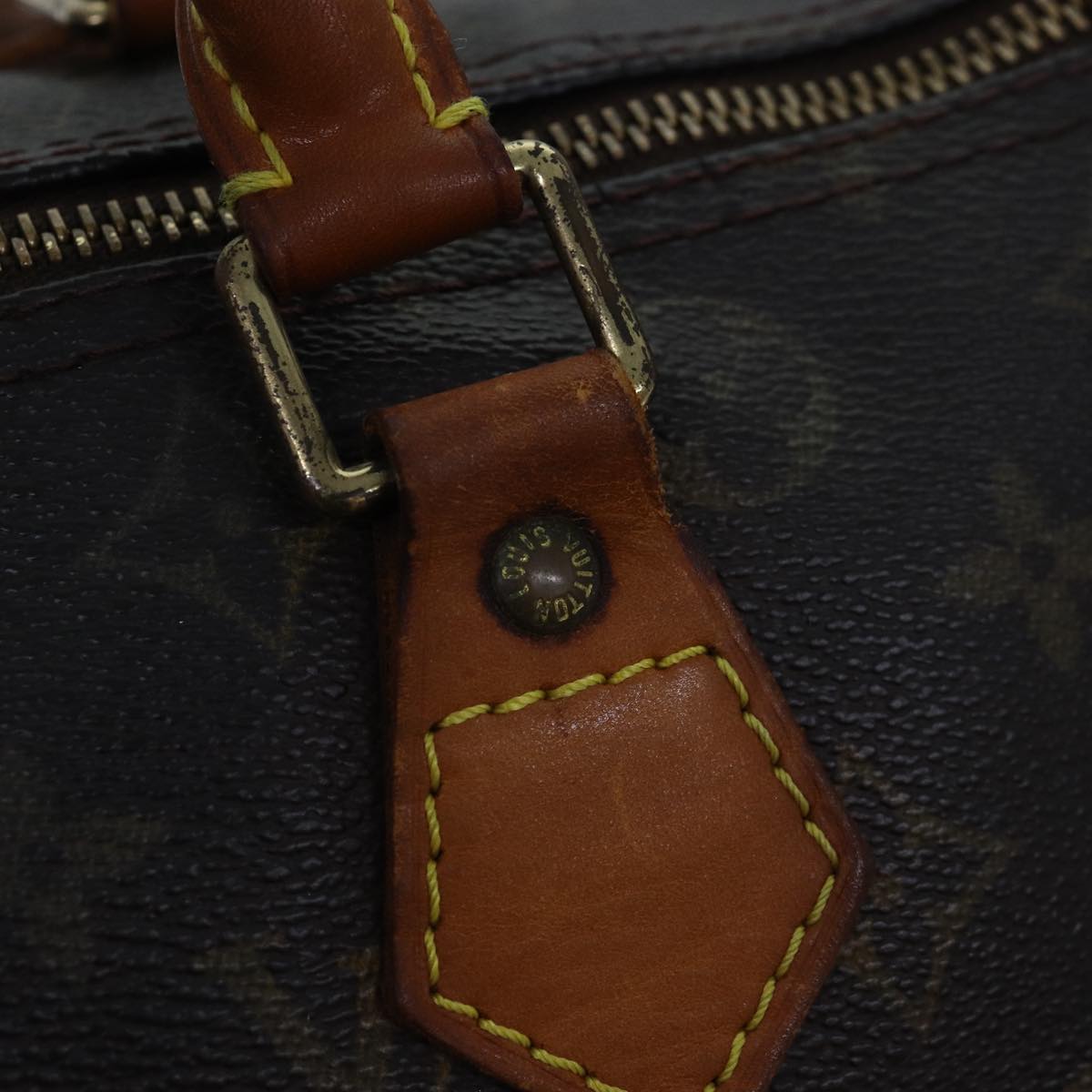 LOUIS VUITTON Monogram Speedy 30 Hand Bag M41526 LV 74090