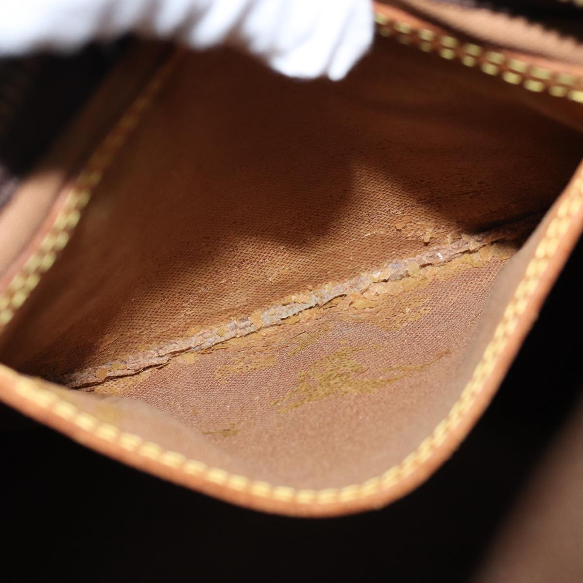 LOUIS VUITTON Monogram Speedy 30 Hand Bag M41526 LV 74090