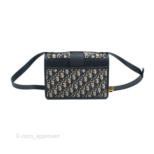 Dior 30 Montaigne Bag Blue Dior Oblique Jacquard