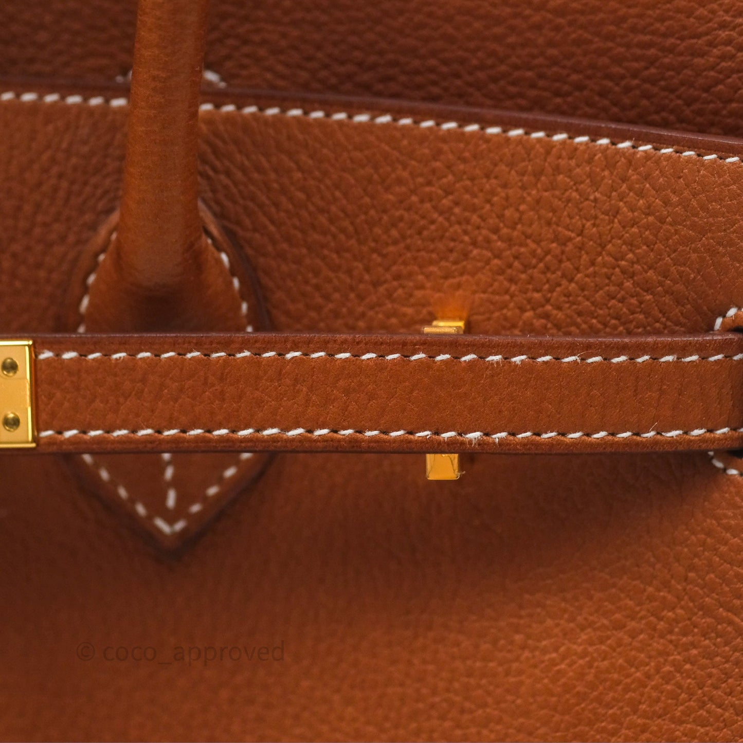 Hermès Birkin 25 Retourne Fauve 34 Barenia Gold Hardware