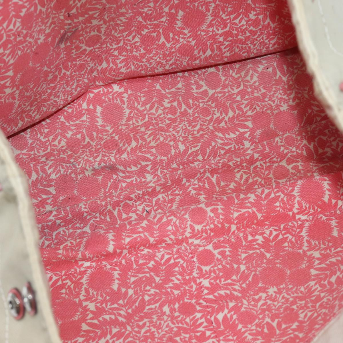 LOUIS VUITTON Cabas MM Tote Bag Canvas Pink Coraille M94502 LV 74101