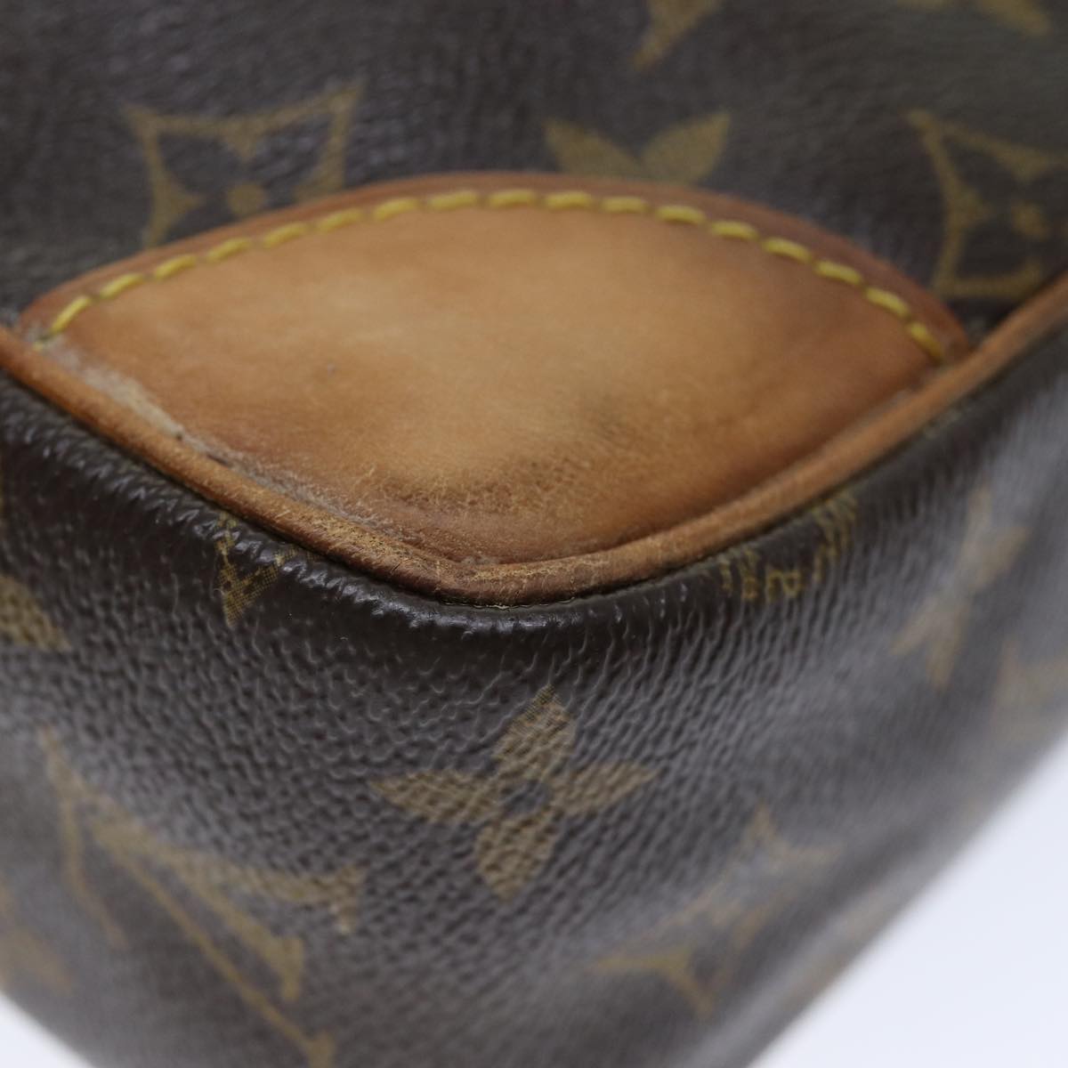 LOUIS VUITTON Monogram Compiegne 28 Clutch Bag M51845 LV 74113