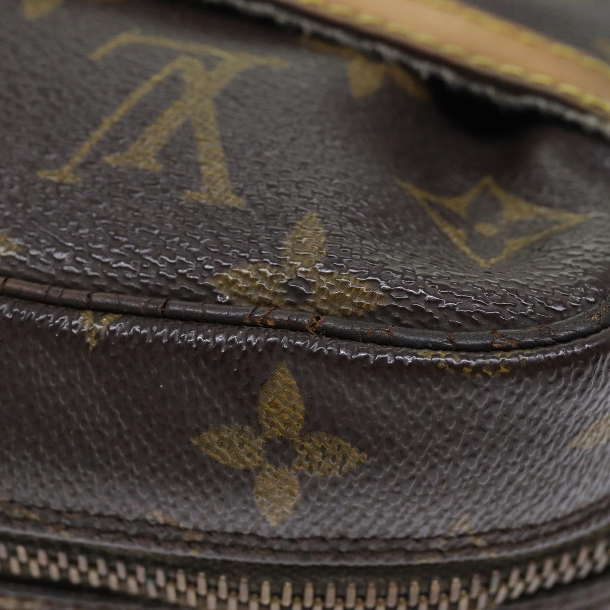 LOUIS VUITTON Monogram Compiegne 28 Clutch Bag M51845 LV 74113