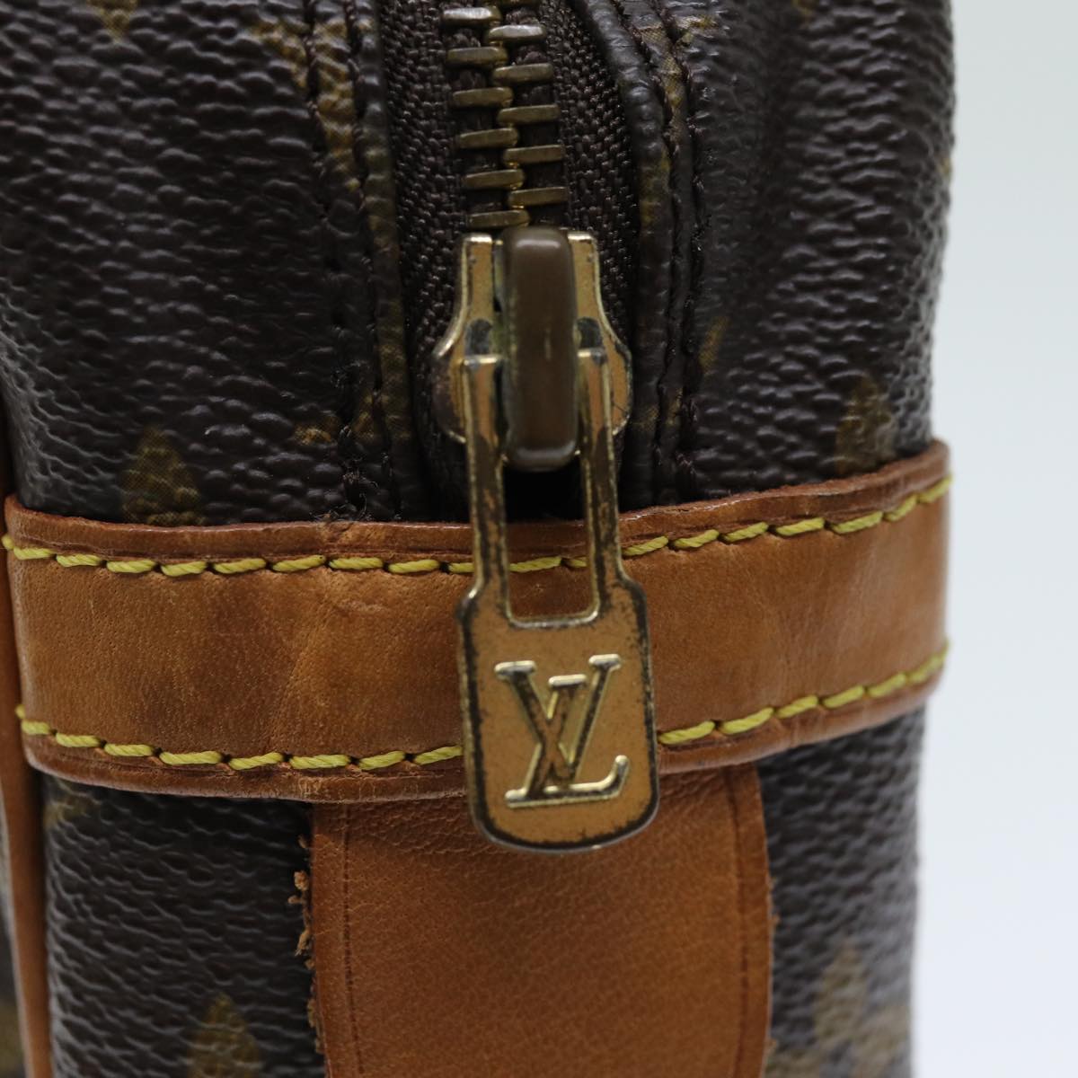 LOUIS VUITTON Monogram Compiegne 28 Clutch Bag M51845 LV 74119