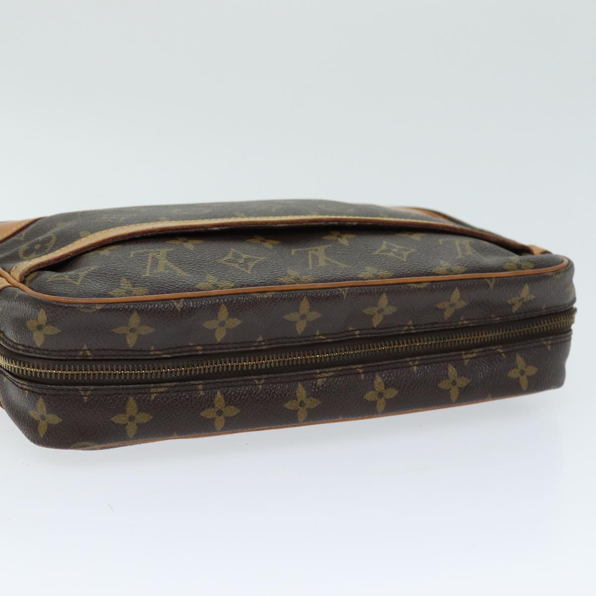 LOUIS VUITTON Monogram Compiegne 28 Clutch Bag M51845 LV 74119