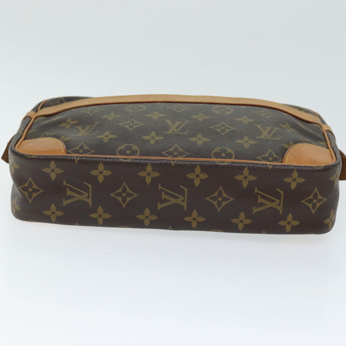 LOUIS VUITTON Monogram Compiegne 28 Clutch Bag M51845 LV 74119