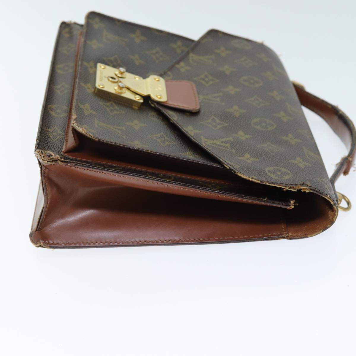 LOUIS VUITTON Monogram Monceau Hand Bag 2way M51185 LV 74124