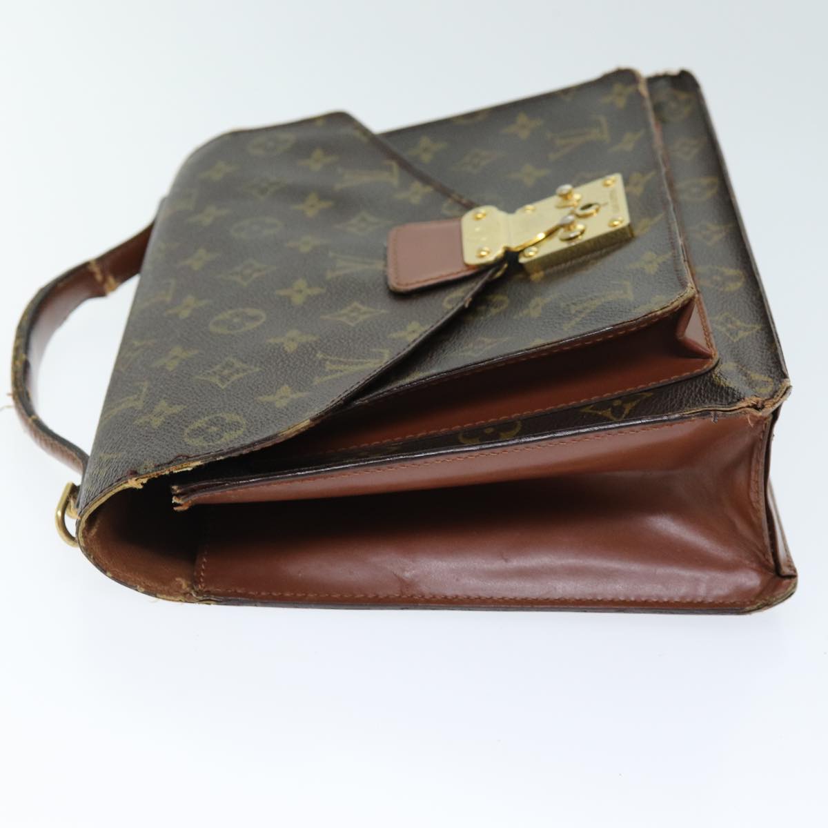 LOUIS VUITTON Monogram Monceau Hand Bag 2way M51185 LV 74124