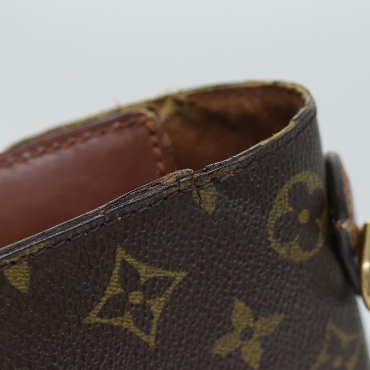 LOUIS VUITTON Monogram Monceau Hand Bag 2way M51185 LV 74124