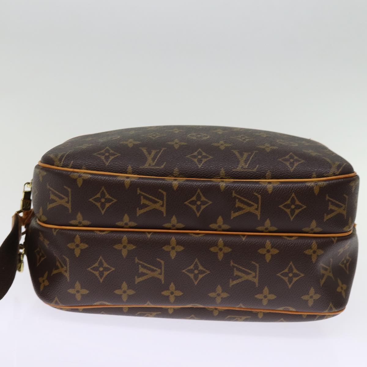 LOUIS VUITTON Monogram Reporter PM Shoulder Bag M45254 LV 74136