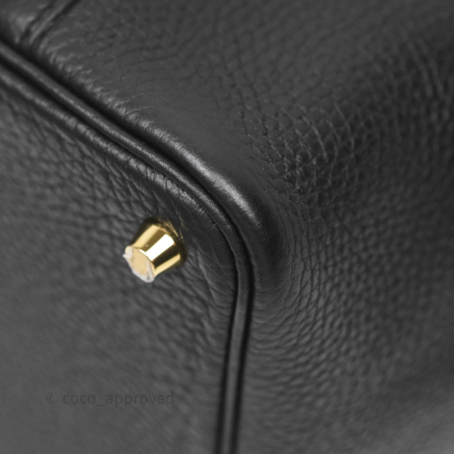 Hermès Picotin 18 Black Noir 89 Clemence Gold Hardware