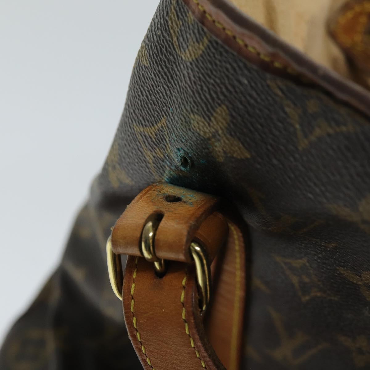 LOUIS VUITTON Monogram Bucket GM Shoulder Bag M42236 LV 74163