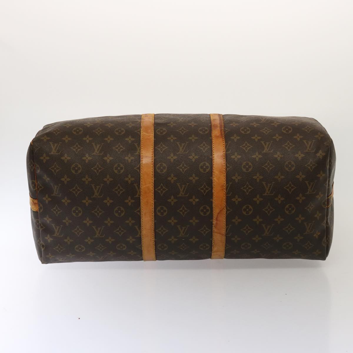 LOUIS VUITTON Monogram Keepall Bandouliere 55 Boston Bag M41414 LV 74178