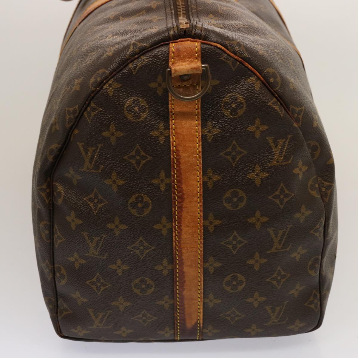 LOUIS VUITTON Monogram Keepall Bandouliere 55 Boston Bag M41414 LV 74178