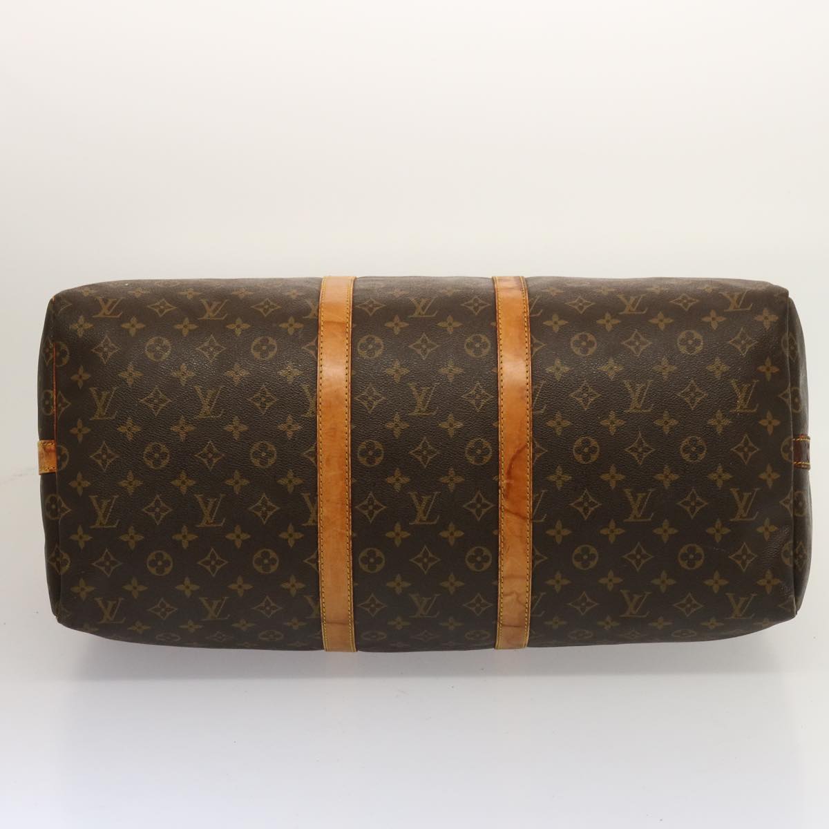 LOUIS VUITTON Monogram Keepall Bandouliere 55 Boston Bag M41414 LV 74178