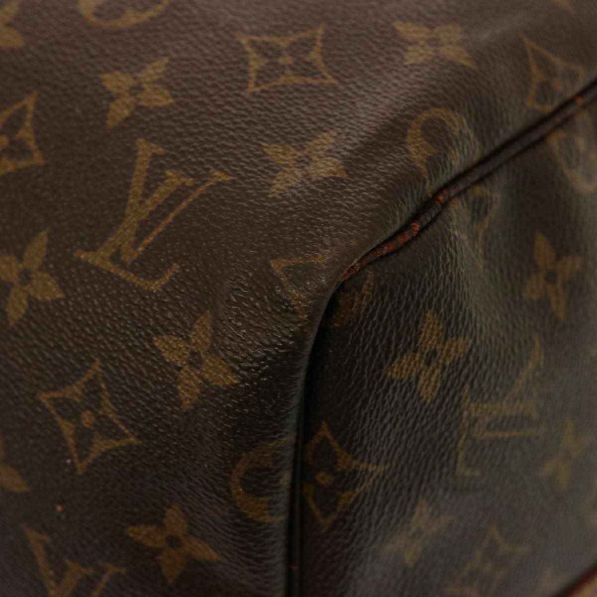 LOUIS VUITTON Monogram Keepall Bandouliere 55 Boston Bag M41414 LV 74178