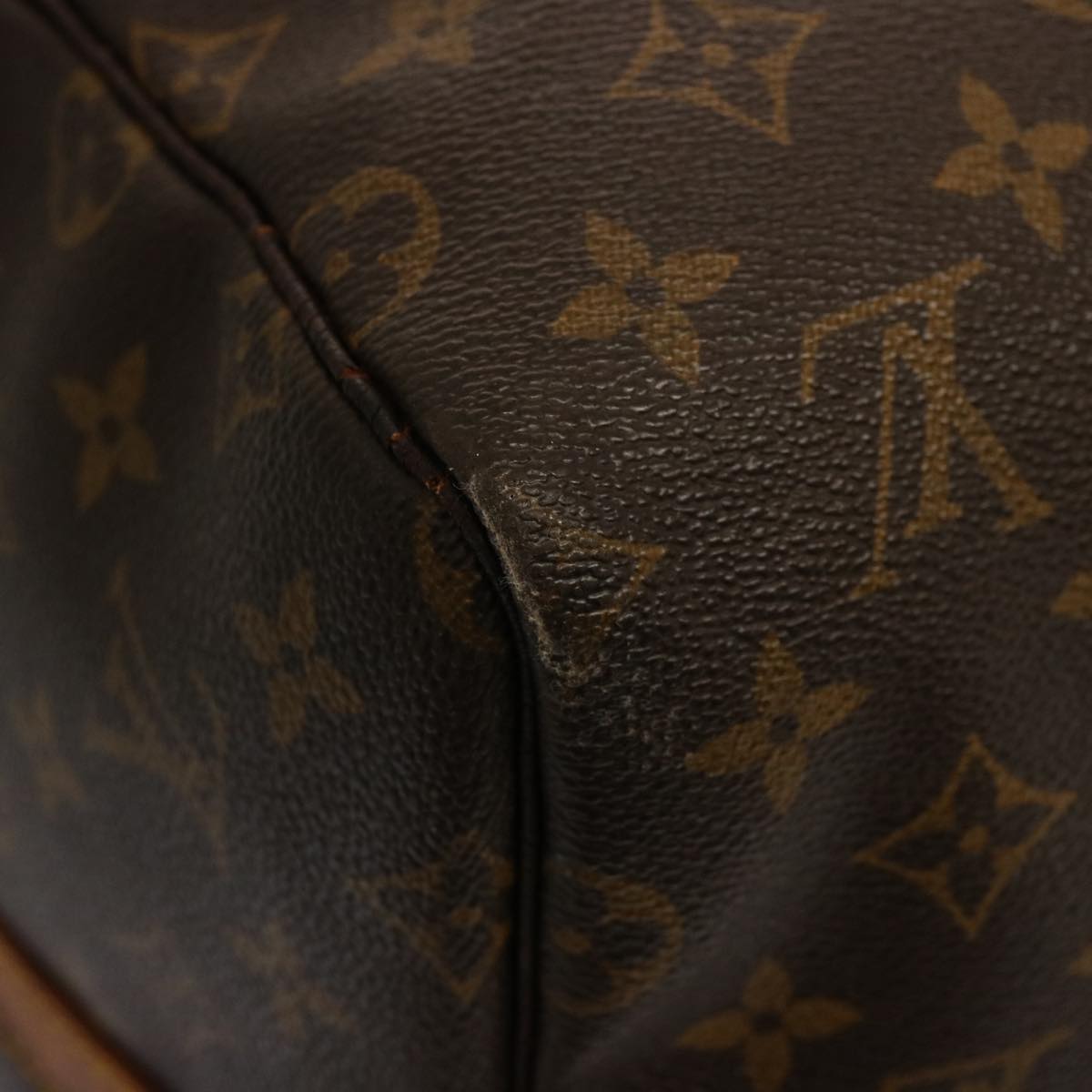 LOUIS VUITTON Monogram Keepall Bandouliere 55 Boston Bag M41414 LV 74178