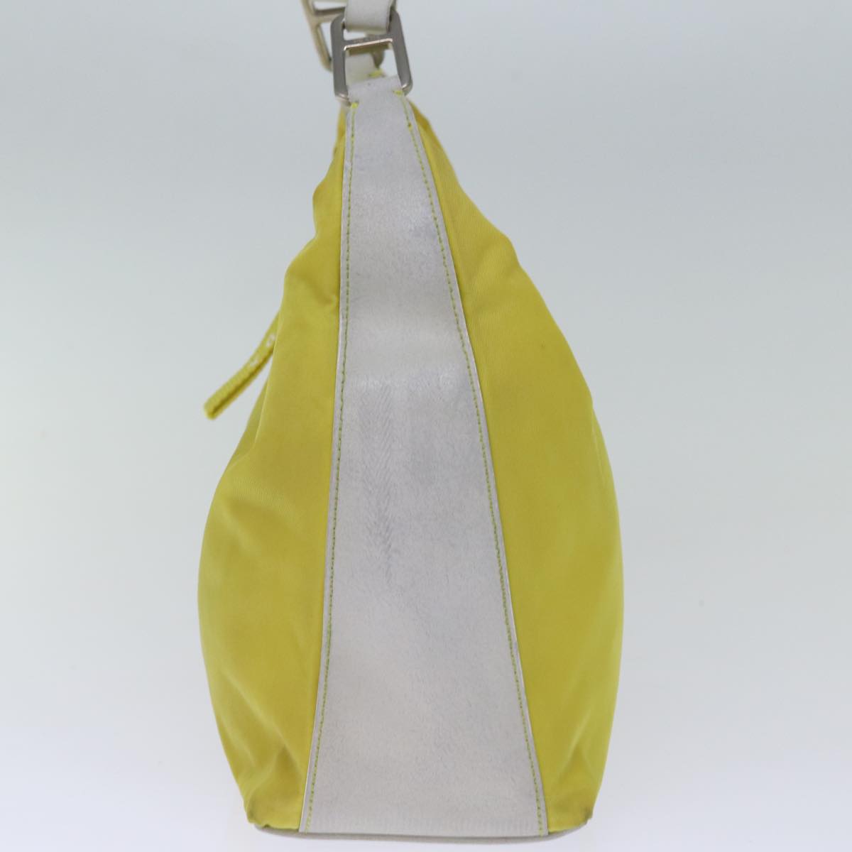 Luxury PradaShoulder Bag Nylon Yellow 74194