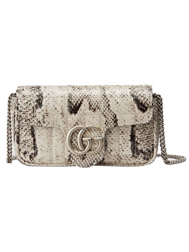 Luxury Gucci Trending 2025 GG Marmont Cross Bag Beige