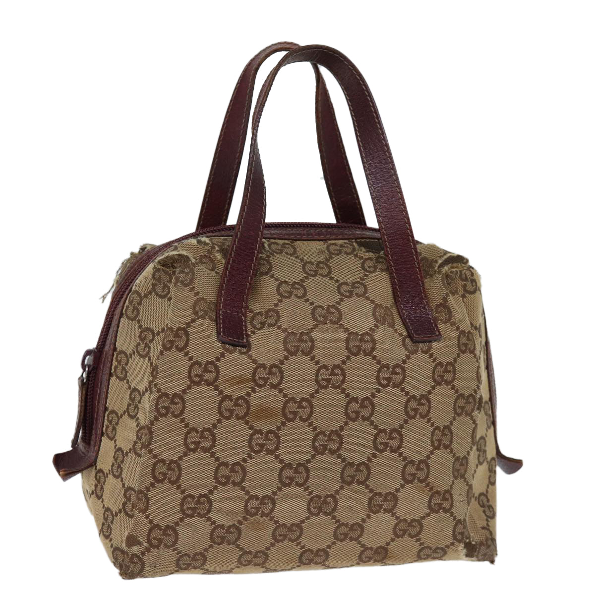 Luxury Gucci Trending 2025 GG Canvas Hand Pouch Beige 124542  74207