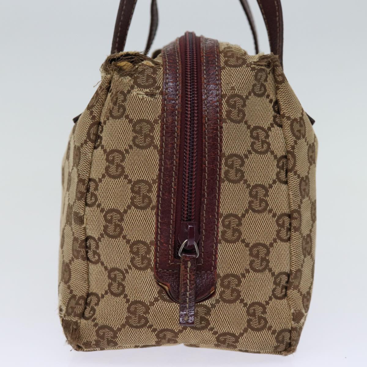 Luxury Gucci Trending 2025 GG Canvas Hand Pouch Beige 124542  74207