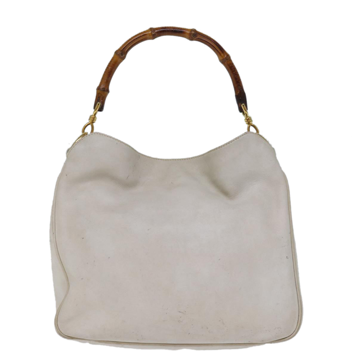 Luxury Gucci Trending 2025 Bamboo Shoulder Bag Leather 2way White 001 3444 1638  74231