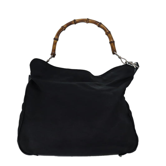 Luxury Gucci Trending 2025 Bamboo Hand Bag Nylon 2way Black 001 2058 1577 5  74234