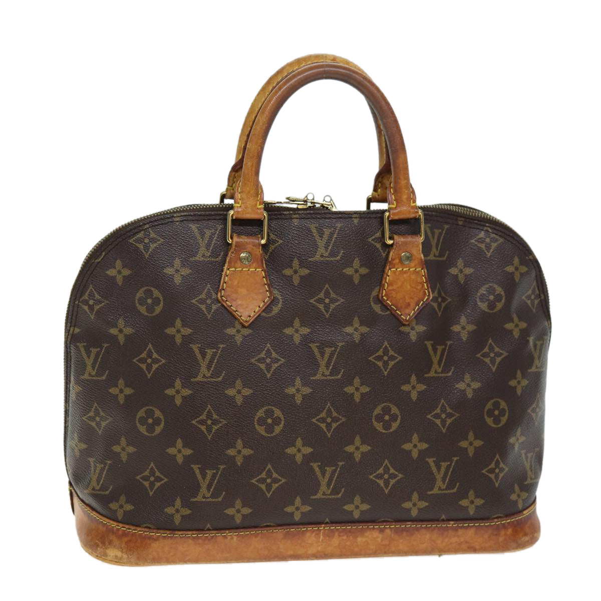 LOUIS VUITTON Monogram Alma Hand Bag M51130 LV 74250
