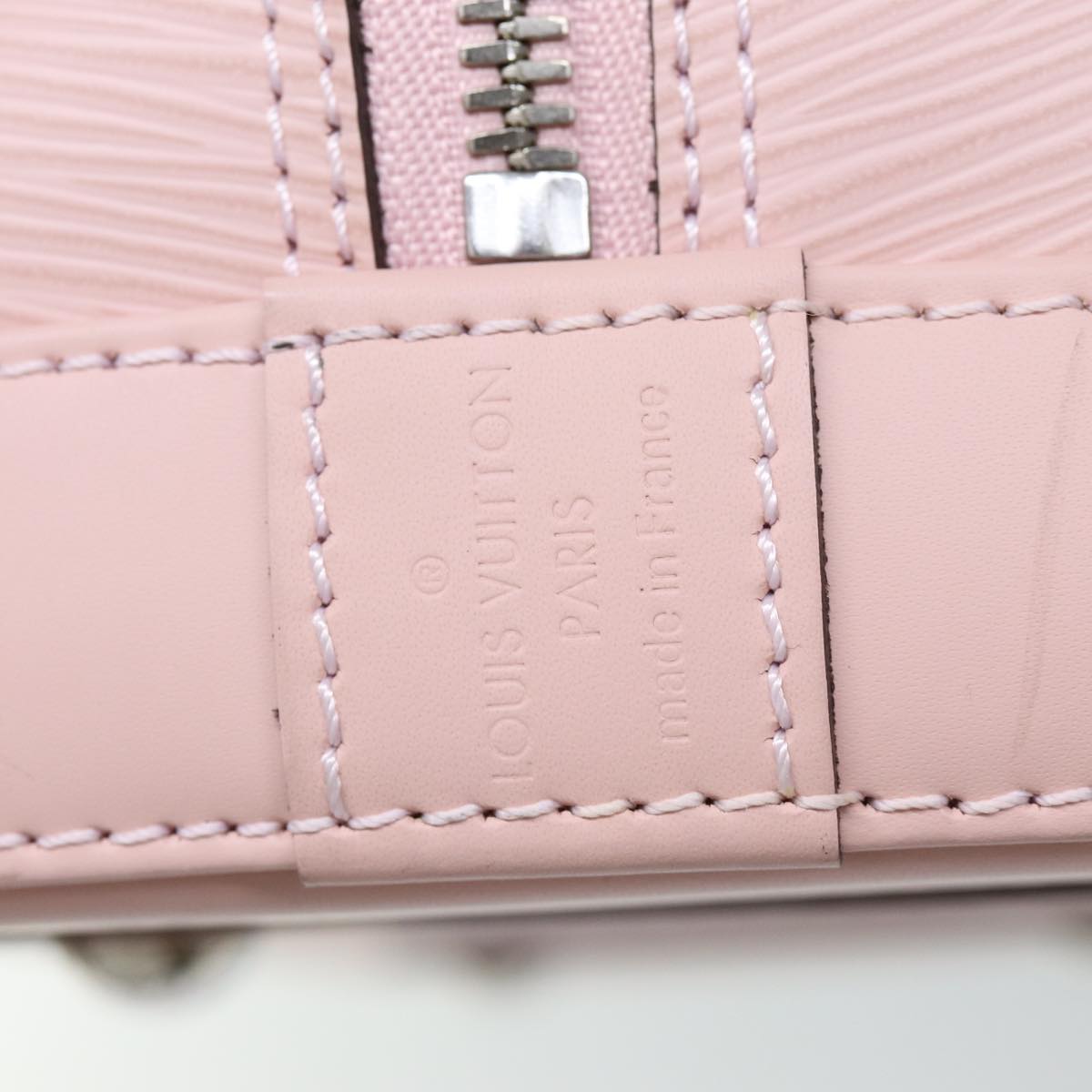 LOUIS VUITTON Epi Alma PM Hand Bag Rose Claire M41323 LV 74276A