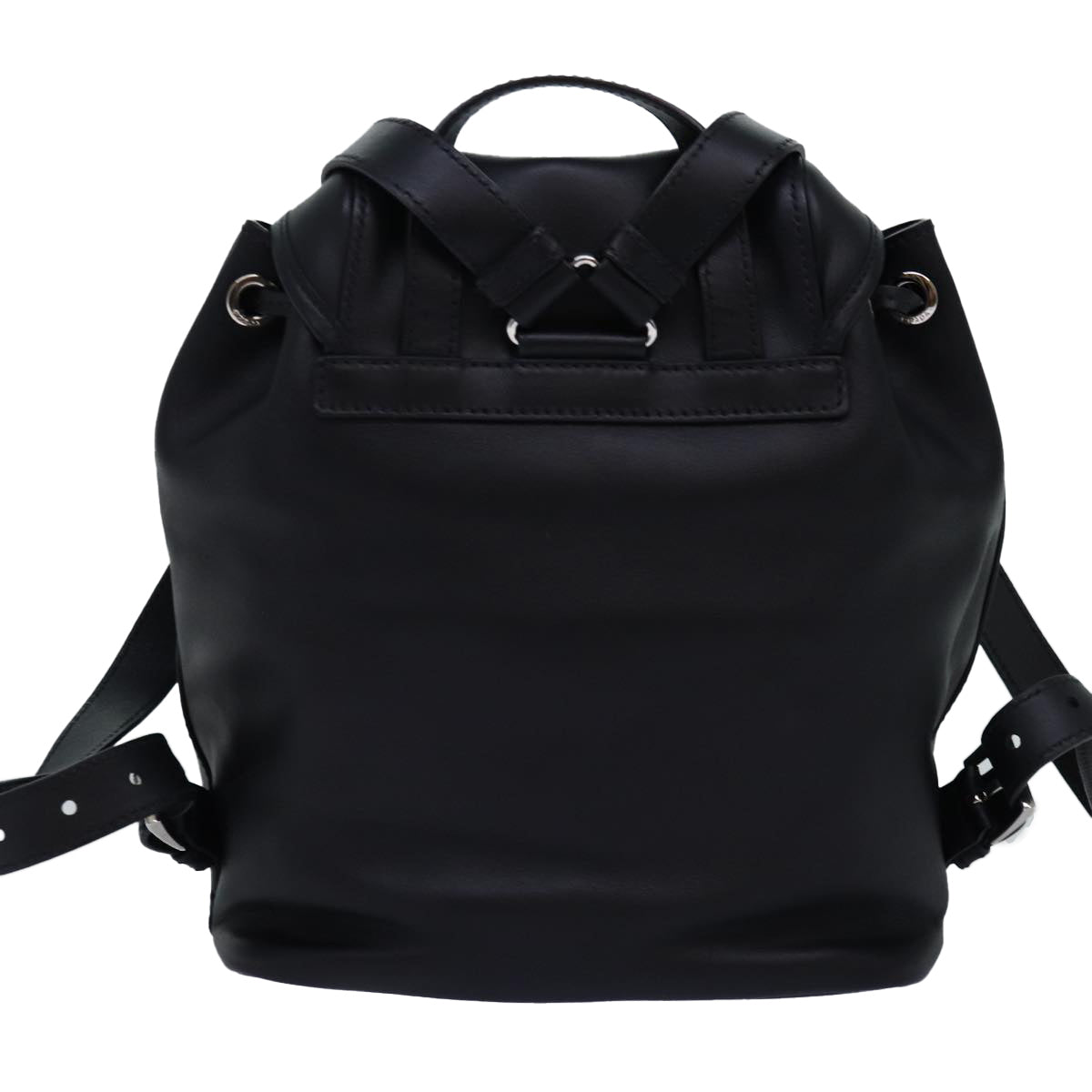 Luxury PradaBackpack Leather Black 74278A