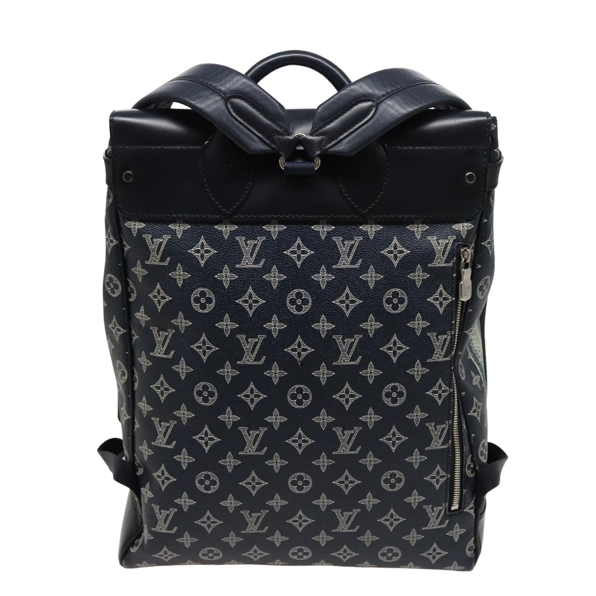 LOUIS VUITTON Monogram Savanna Steamer Backpack Black M54126 LV 74279SA