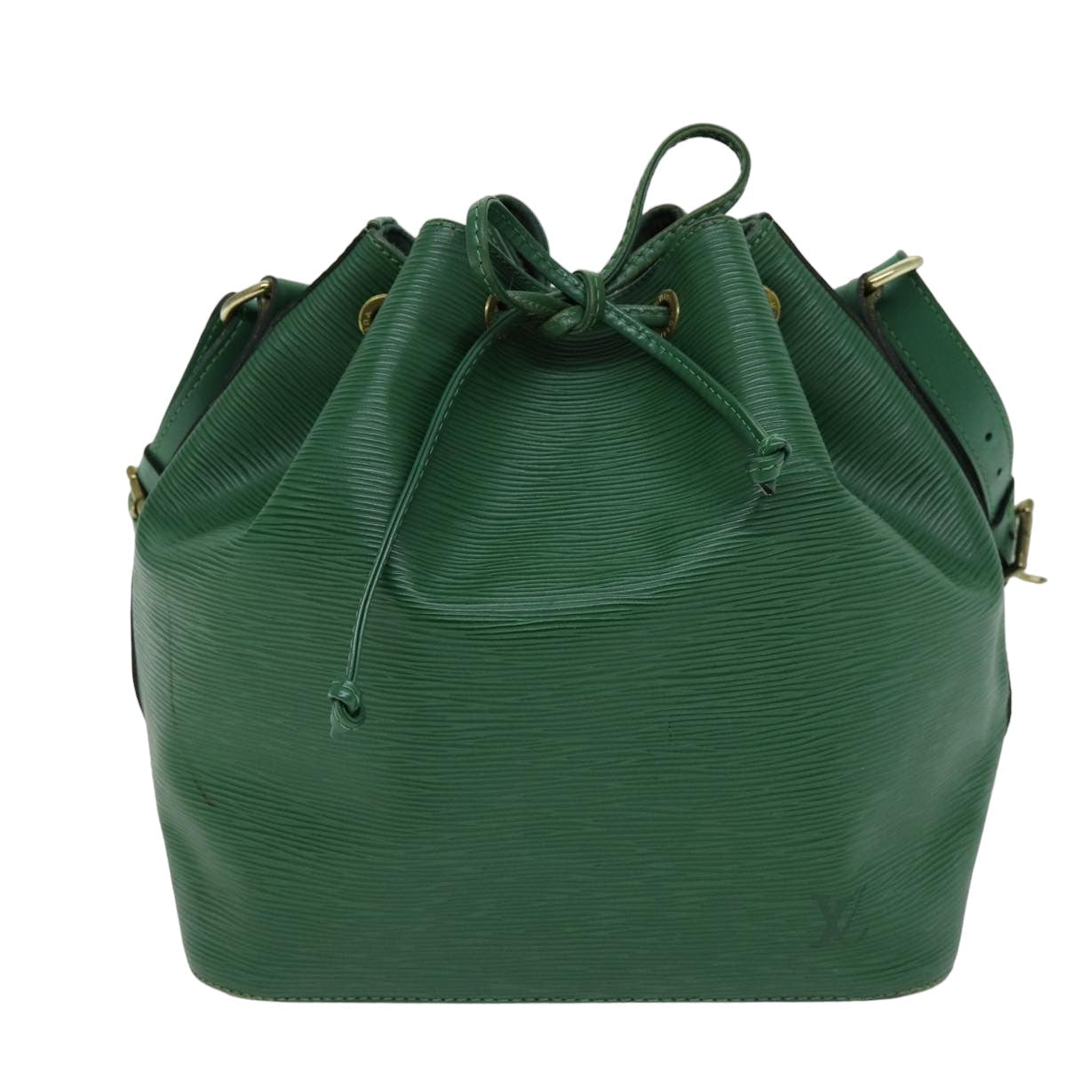 LOUIS VUITTON Epi Petit Noe Shoulder Bag Green M44104 LV 74295
