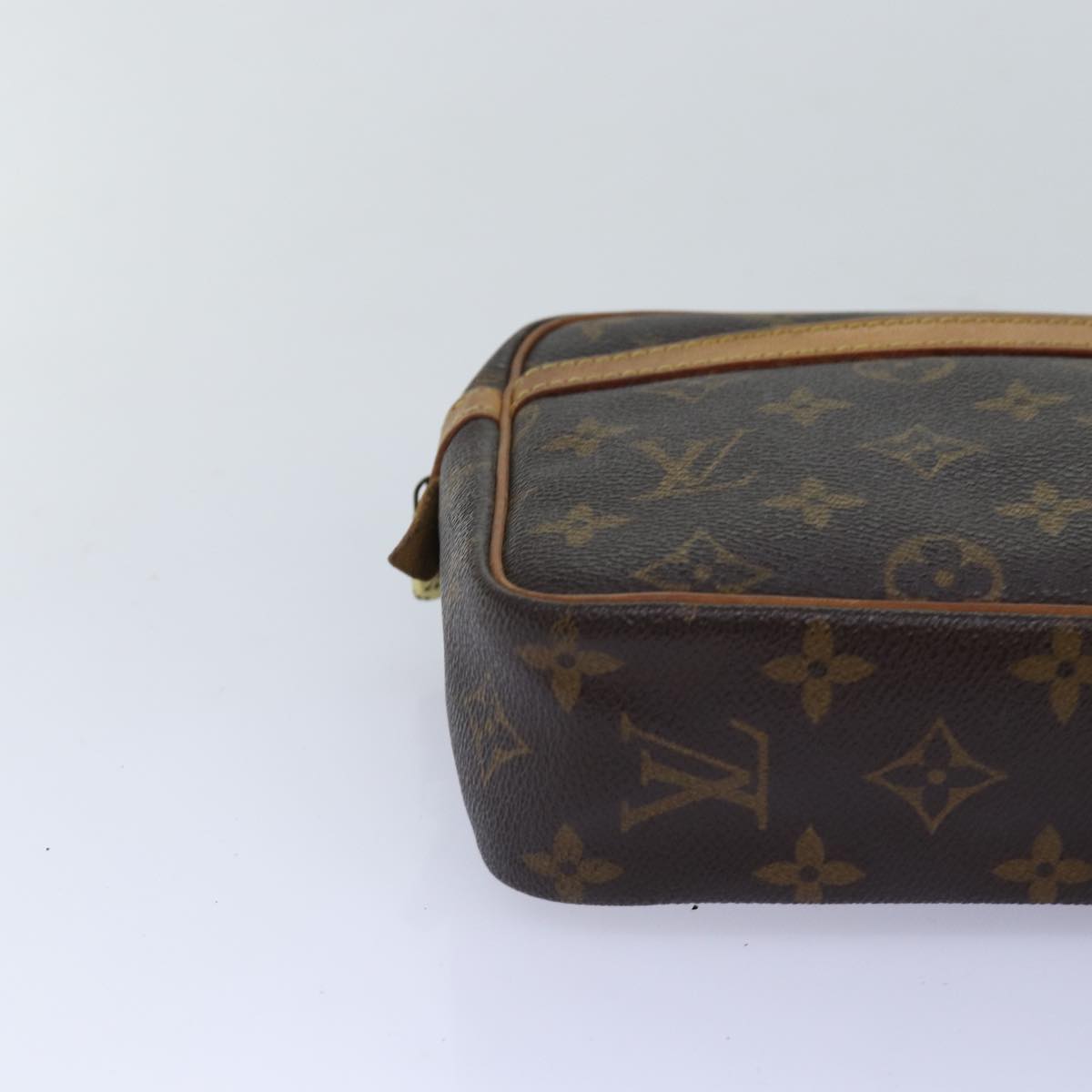 LOUIS VUITTON Monogram Compiegne 23 Clutch Bag M51847 LV 74300