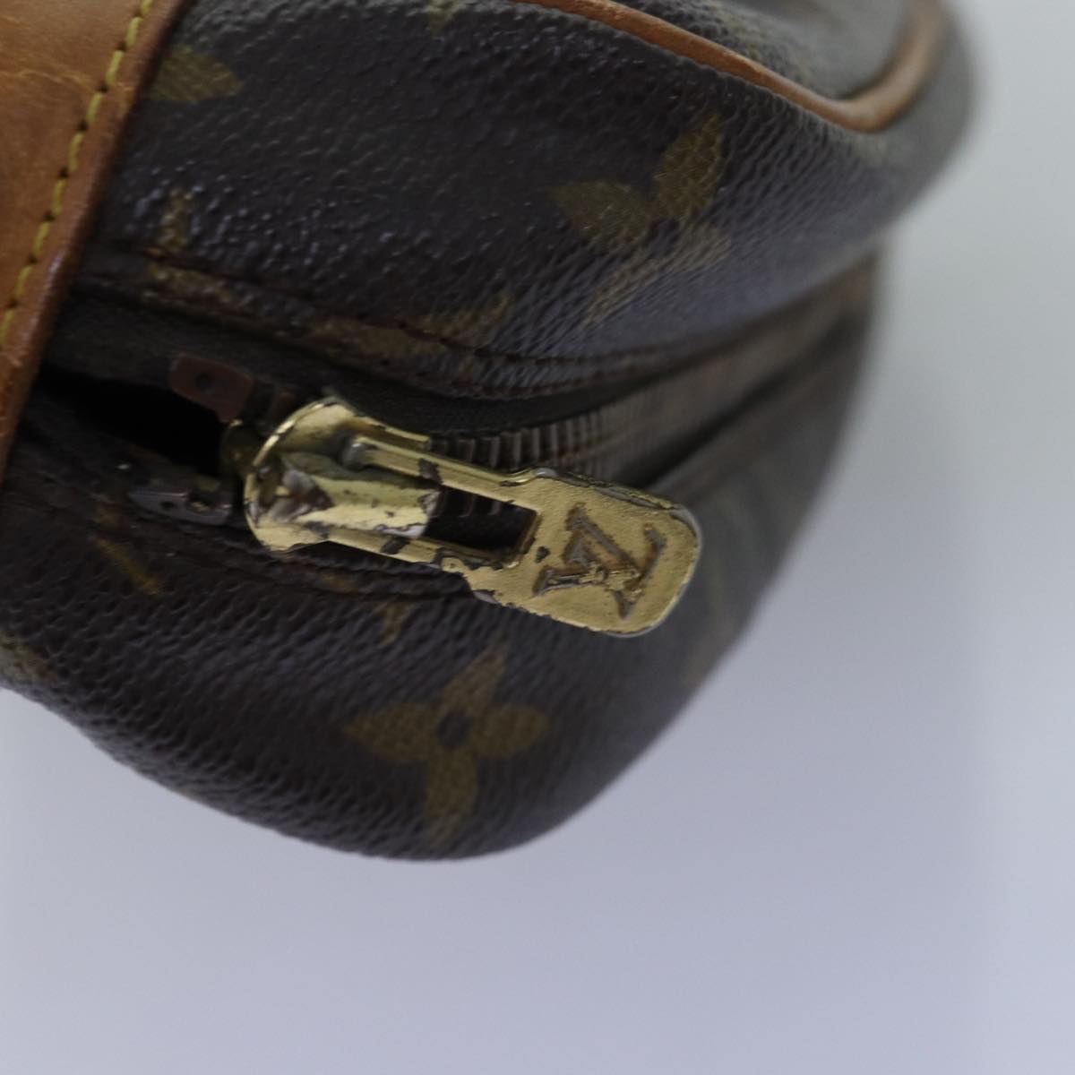 LOUIS VUITTON Monogram Compiegne 28 Clutch Bag M51845 LV 74302