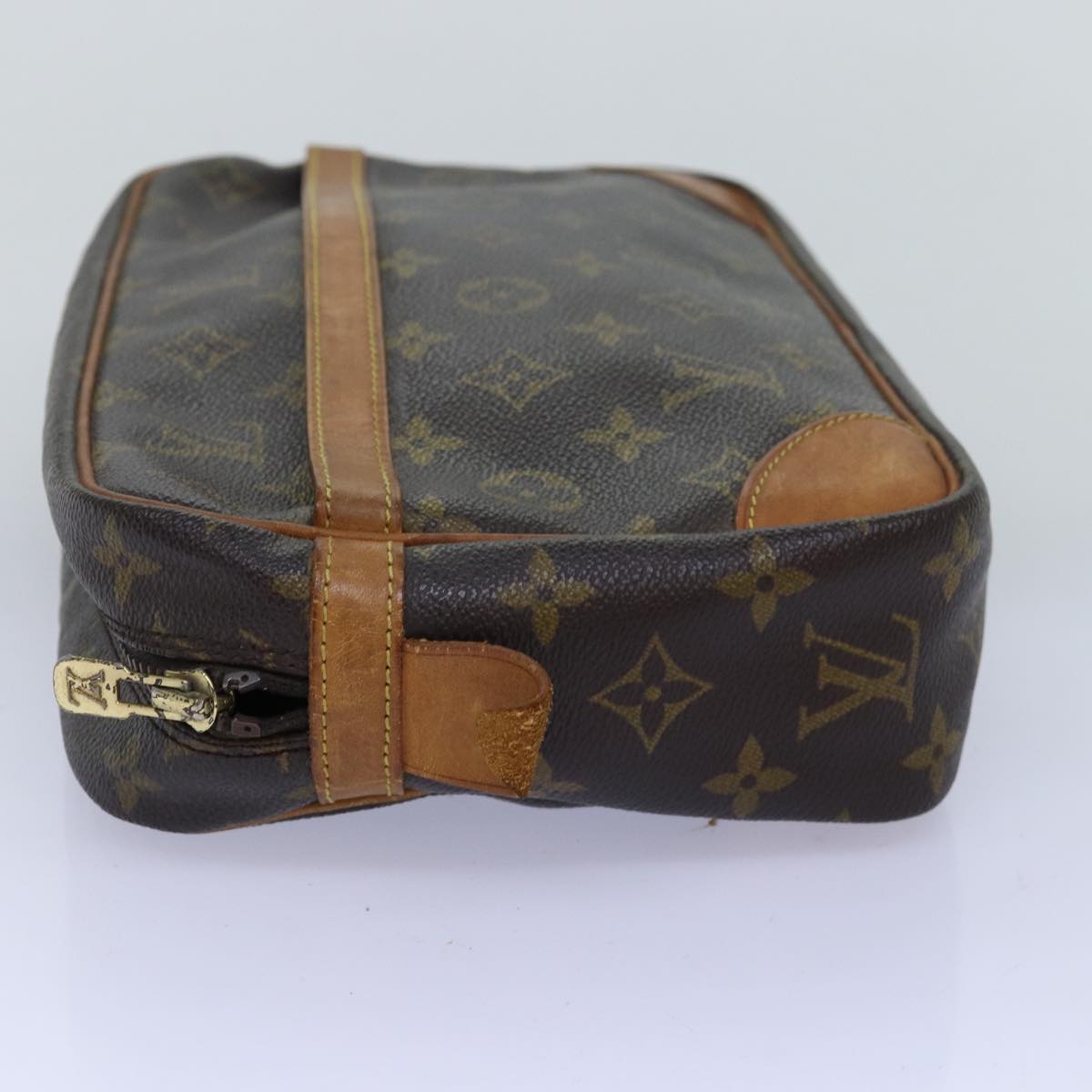LOUIS VUITTON Monogram Compiegne 28 Clutch Bag M51845 LV 74302