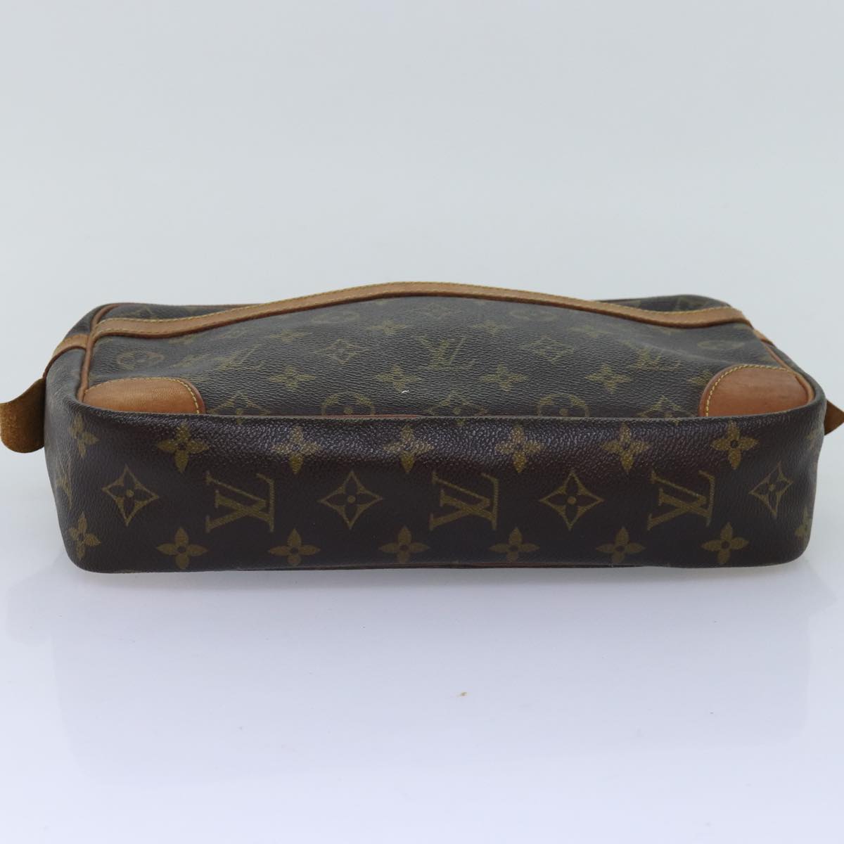 LOUIS VUITTON Monogram Compiegne 28 Clutch Bag M51845 LV 74302