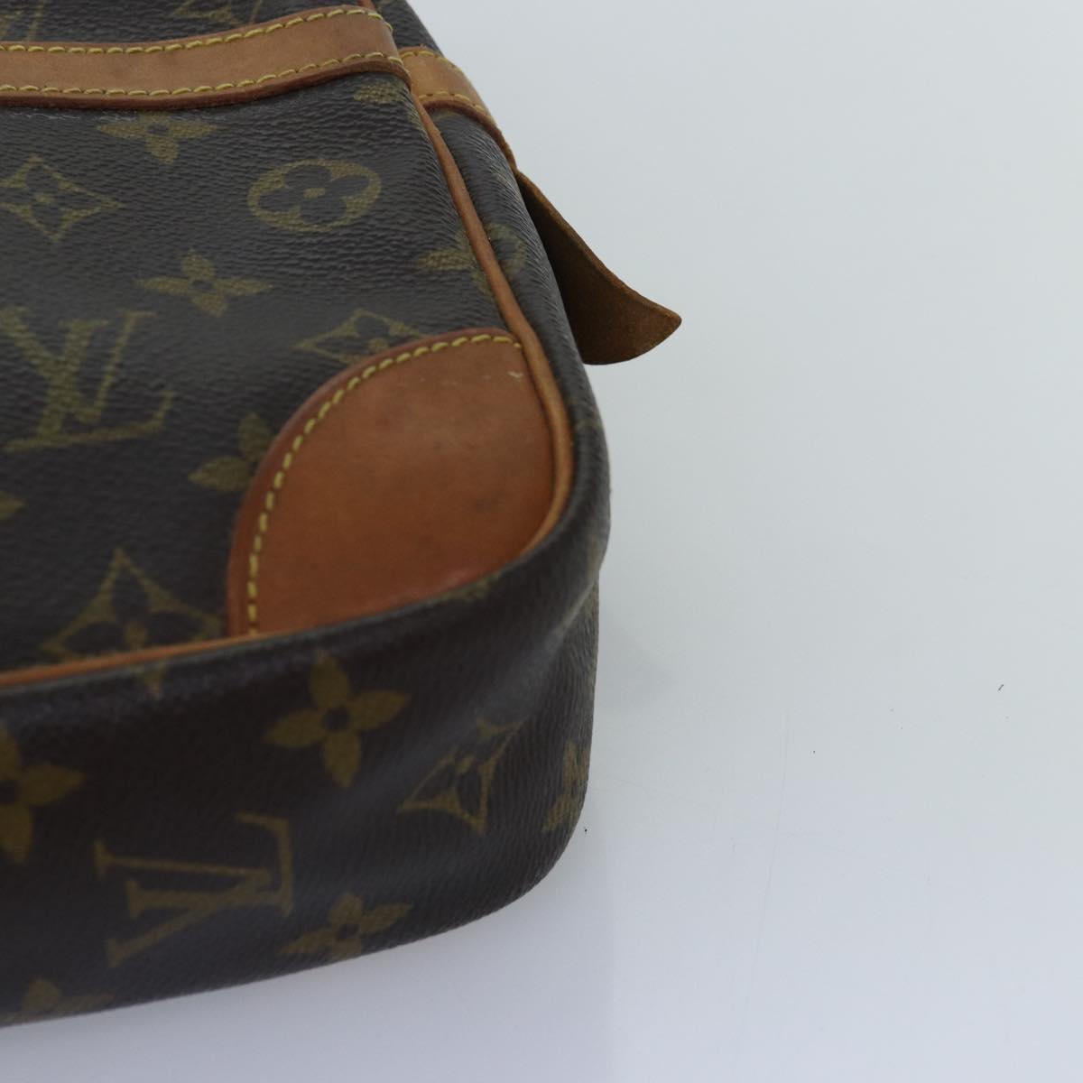 LOUIS VUITTON Monogram Compiegne 28 Clutch Bag M51845 LV 74302
